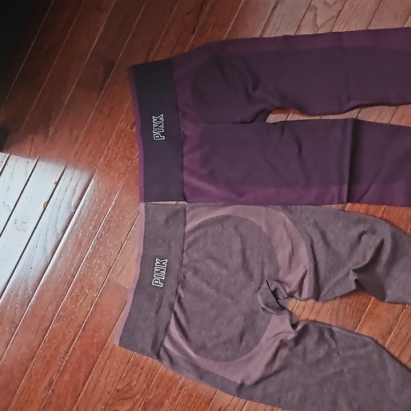 2 pairs Pink Seamless leggings - Picture 2 of 3